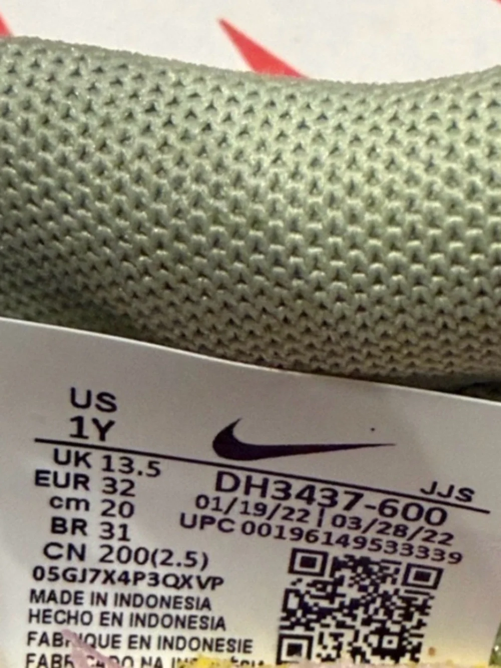 NWT Nike Flyease Dynamo Go sz 1Y